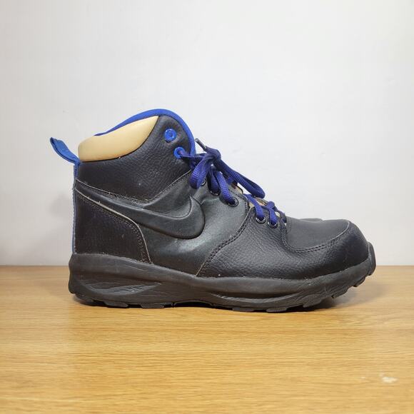 Nike Manoa LTR Boots Black Waterproof Unisex BQ5372-003 Youth Size 6.5Y - Picture 1 of 8